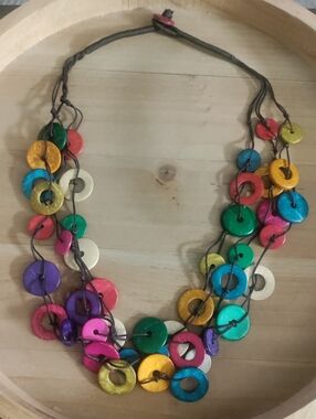 Bohemian Multi Colored Necklace